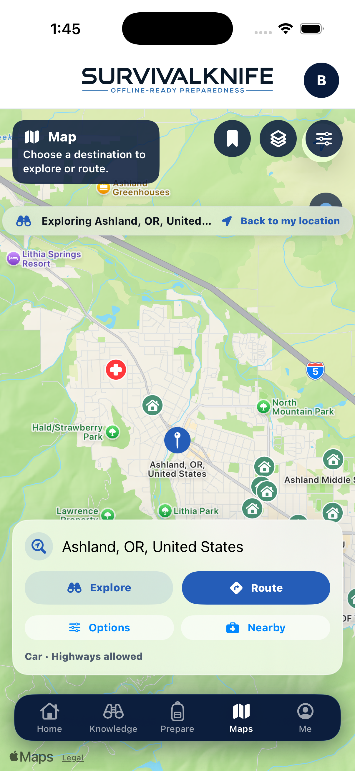Offline Maps